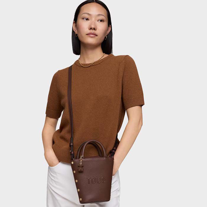 Mini Bolso Back To Basics Marr&oacute;n   5