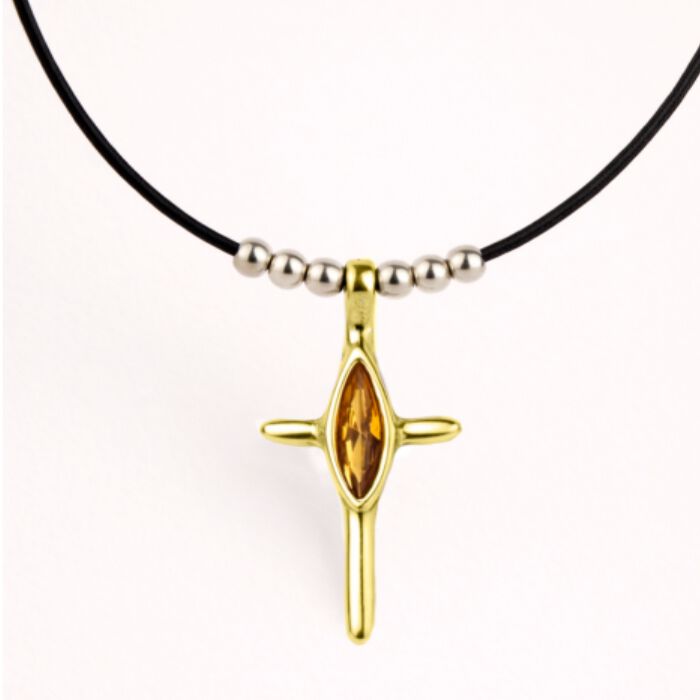 Collar Promesa Oro  T. &Uacute;nica-236284 2