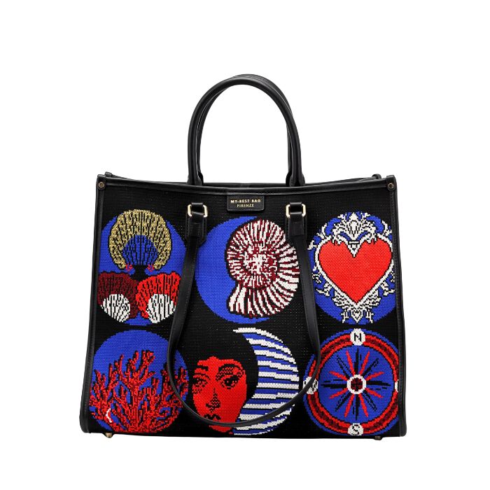 Bolso Tote Bordado Submarine  T. &Uacute;nica-235961 0