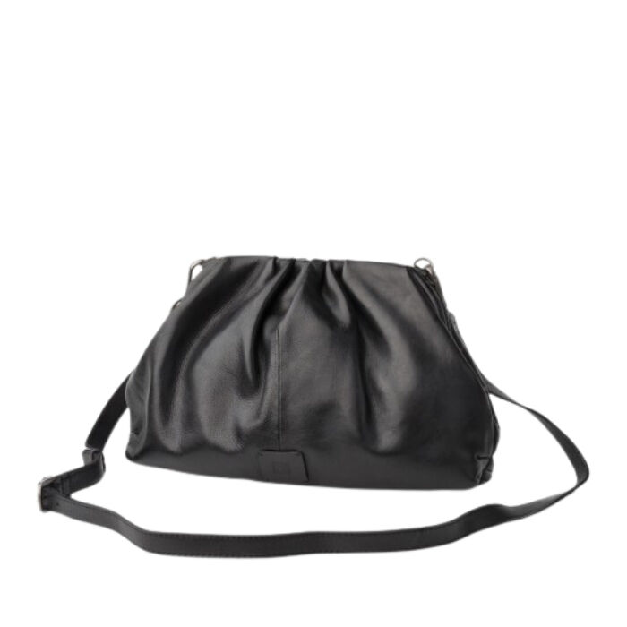 Bolso Bandolera Katy Piel Negro   2