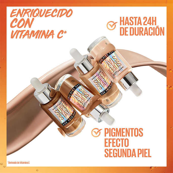 Superstay Skin Tint Vitamina C 24H   4