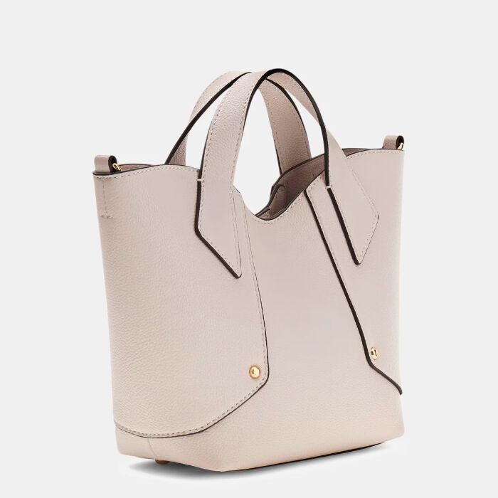 Bolso de Mano Mini Darcy Crema   4