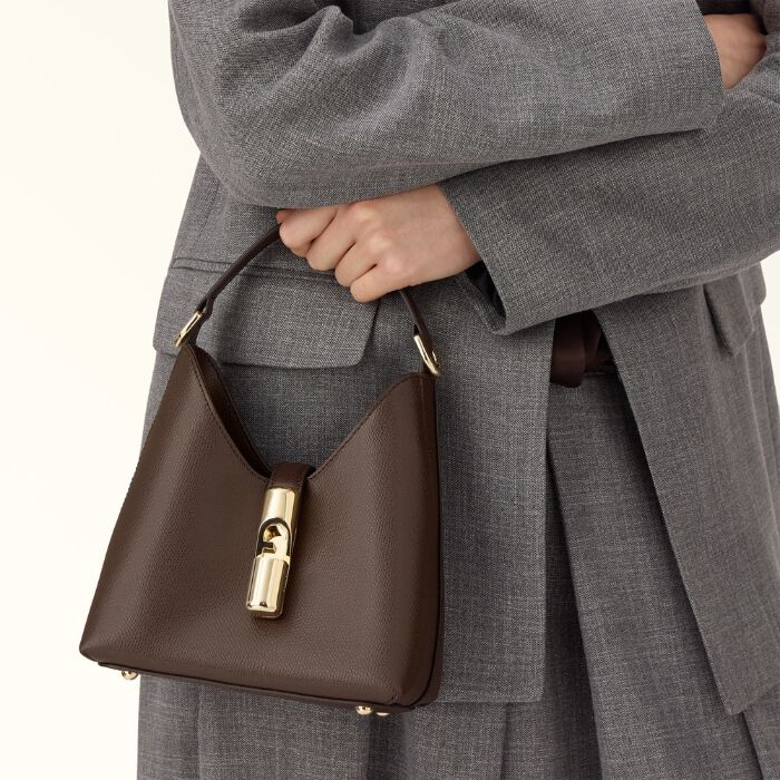 Minibolso Hobo Iride Marr&oacute;n   5