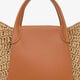Capazo Peque&ntilde;o Tulip Rafia Camel   4