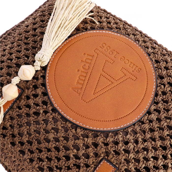 Bolso de Mano Aruba Marr&oacute;n   6
