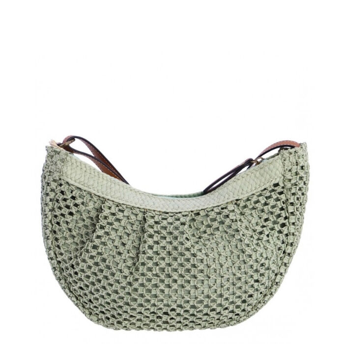 Bolso Bandolera Natural Verde   4