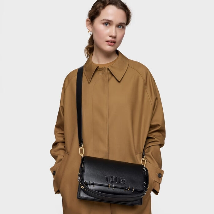 Bandolera Mediana Audree Earrings Negro   3