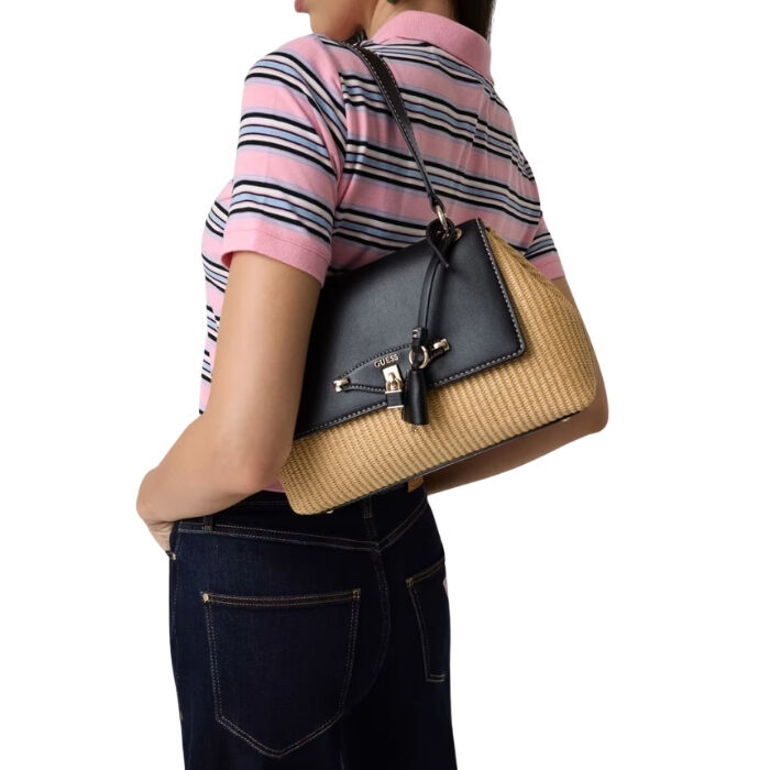 Bolso de Hombro Maggie Negro   5
