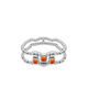 Pulsera Kubik Coral Color Plata  T. Única-223209 0