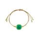 Pulsera Bizancio con Esmeralda  T. Única-222981 0
