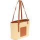 Bolso Shopper Unity Marr&oacute;n-Natural   1
