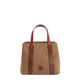 Bolso de Mano Cuero Camel   7