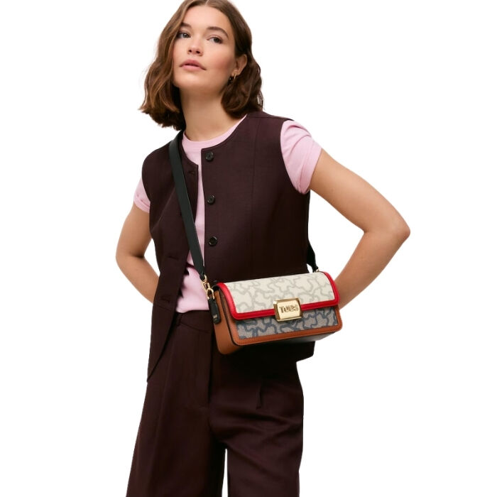 Bolso Bandolera Peque&ntilde;o Kaos Multicolor   2