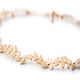 Collar Botanik Hojas Color Oro  T. Única-216622 1