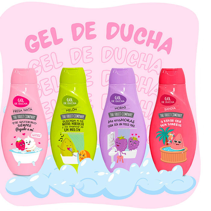 Gel de Ducha Fresa Nata  600ml-211016 2