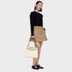 Bolso Shopper Pequeño Kaos Icon Marfil   5