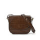 Bolso Bandolera con Solapa Coco Marrón   5
