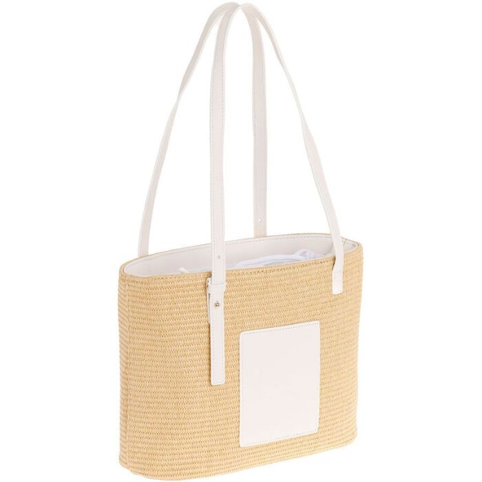 Bolso Shopper Unity Blanco-Natural   2