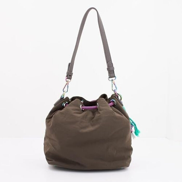 Bolso Bucket Deep Recycled Khaki   2