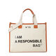 Bolso Shopper Responsibility Bis Crudo   6
