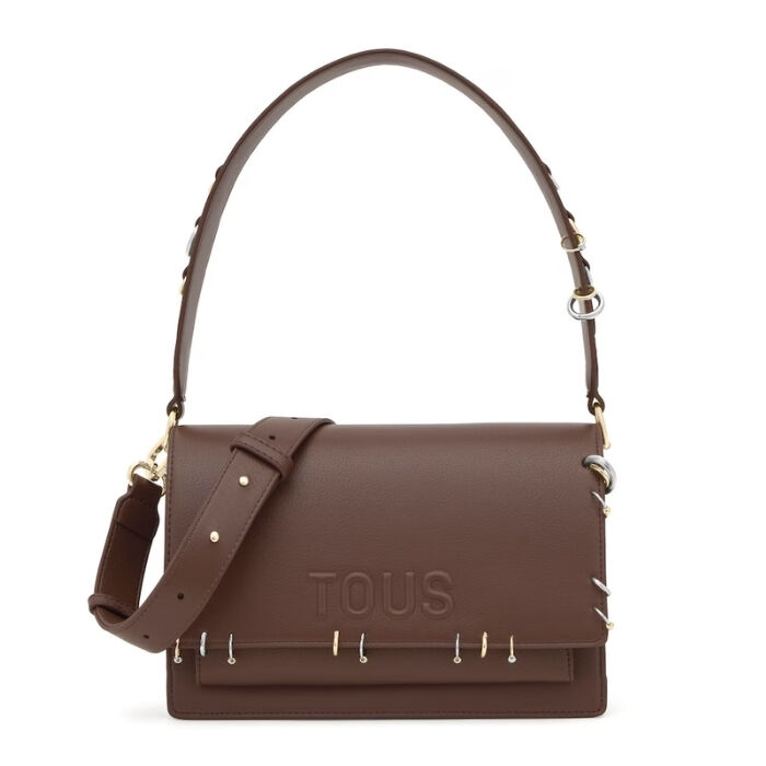 Bandolera Mediana Audree Earrings Marr&oacute;n   9