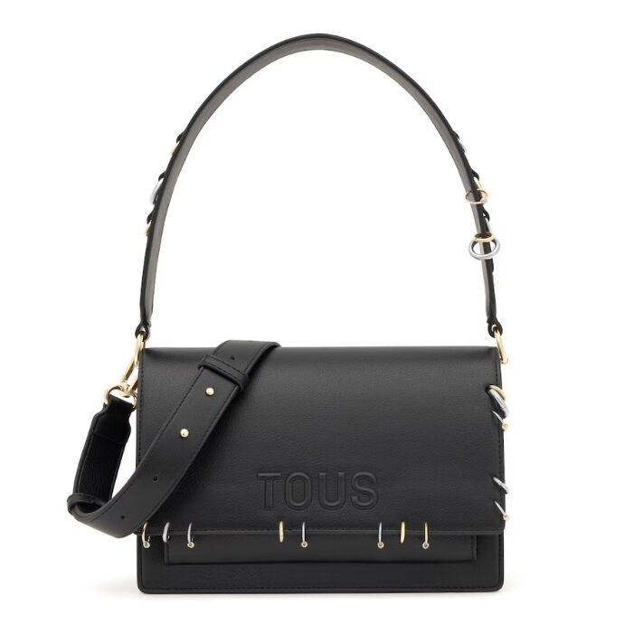 Bandolera Mediana Audree Earrings Negro  