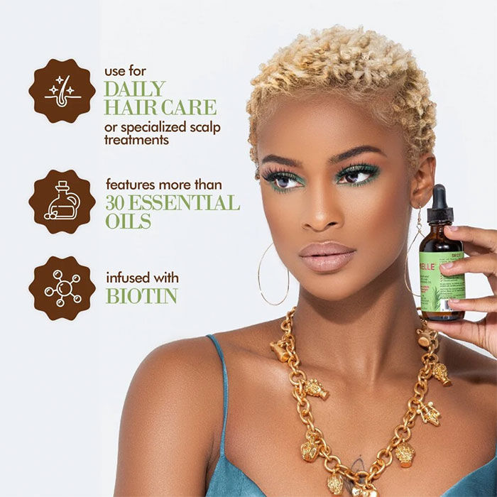 Rosemary Mint Scalp & Hair Strengthening Oil  59ml-222872 4