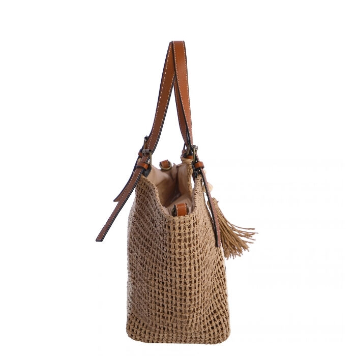 Bolso de Mano Nerja Marr&oacute;n   2