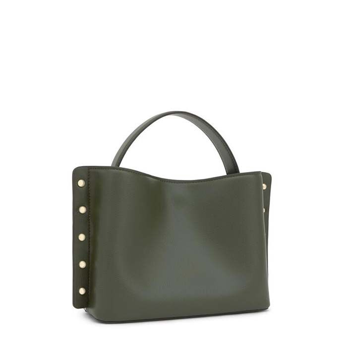 Bandolera Mediana Jewelry Studs Caqui   1