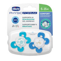 Chupete Physio Comfort Silicona Azul 6-16 Meses  1ud.-200272 2