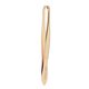 Pinza de Depilar Punta Cangrejo Dorada  1ud.-80102 0