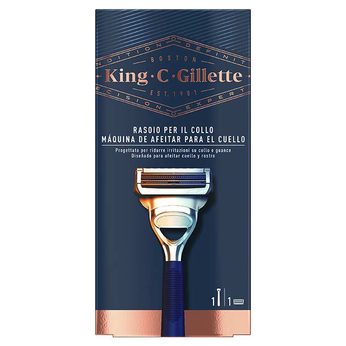 KING C. GILLETTE Maquinilla de Cuello  1ud.-196877 0