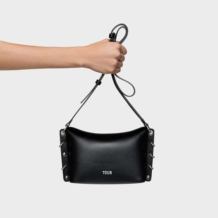 Bandolera Peque&ntilde;a Jewelry Studs Negro   6