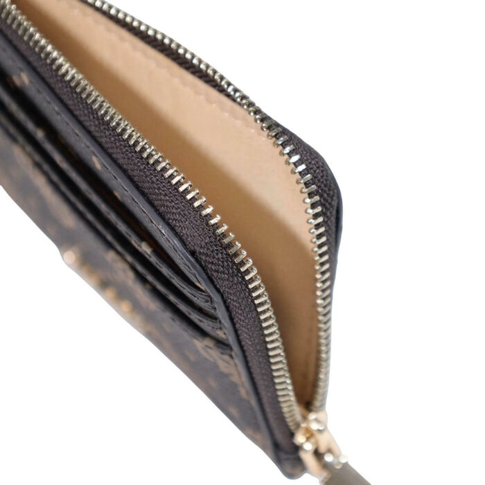 Cartera Emelie Logo Marr&oacute;n   2