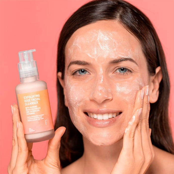 Exfoliating Rose Facial Cleanser  100ml-214281 2