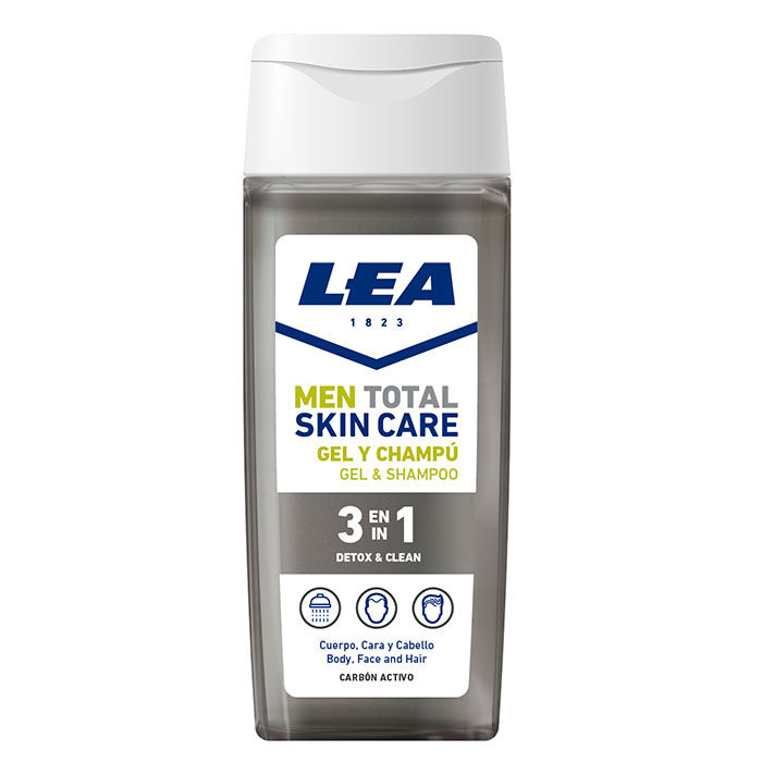 Men Toal Skin Care Gel-Champú Detox & Clean  