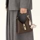 Minibolso Hobo Iride Marr&oacute;n   6