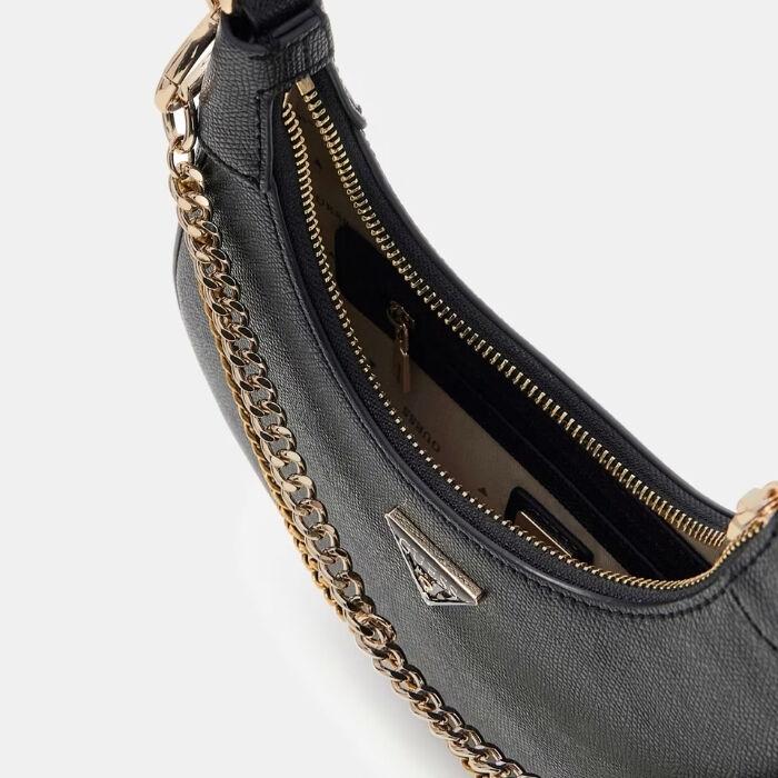 Bolso de Hombro Davina Charms Negro   3