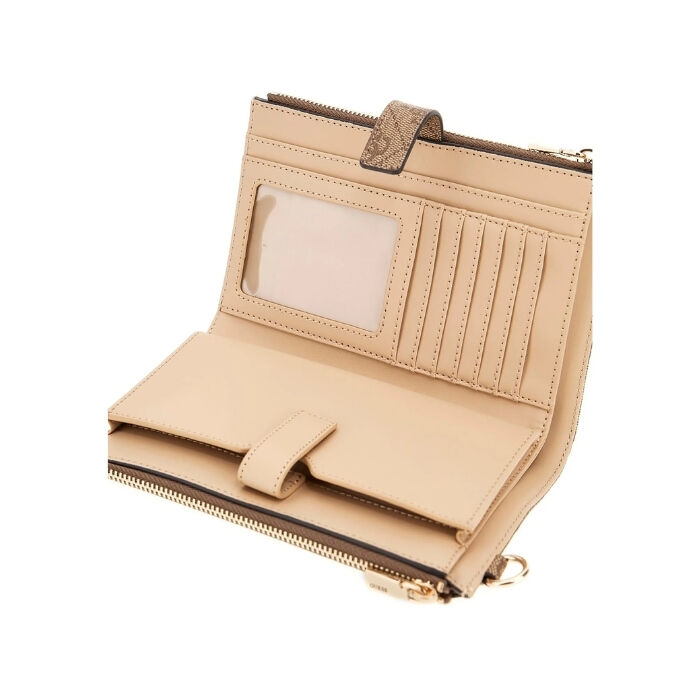 Cartera Laurel Logotipo 4G Latte   2