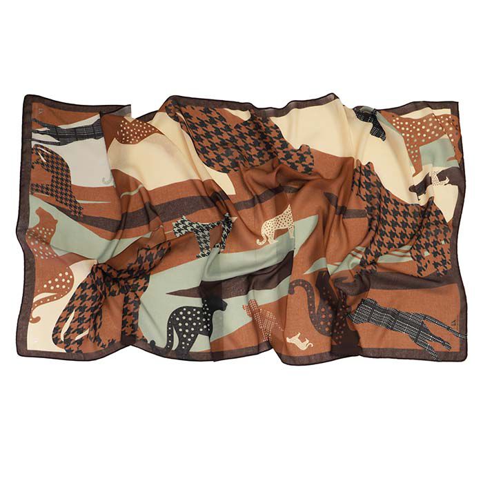 Pañuelo Multi Black Brown  T. Única-232975 2