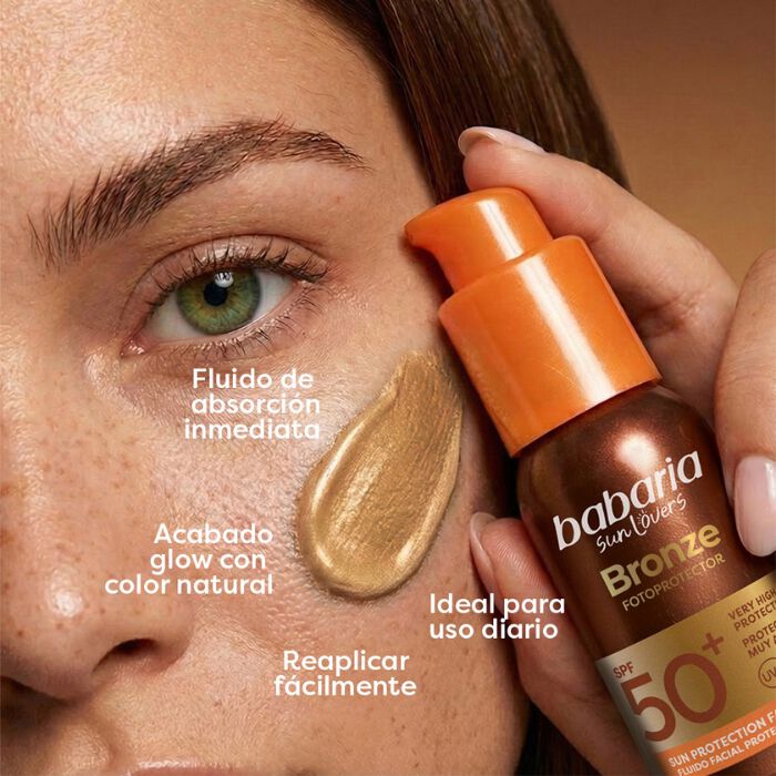 Fluido Solar Facial Bronze SPF50+ Color  40ml-237730 4