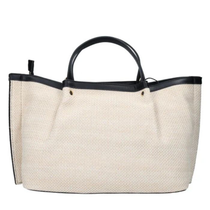 Bolso Shopper Seek Negro-Natural   4