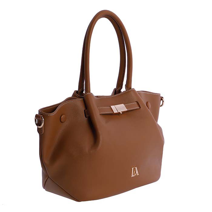 Bolso de Mano Camel   1