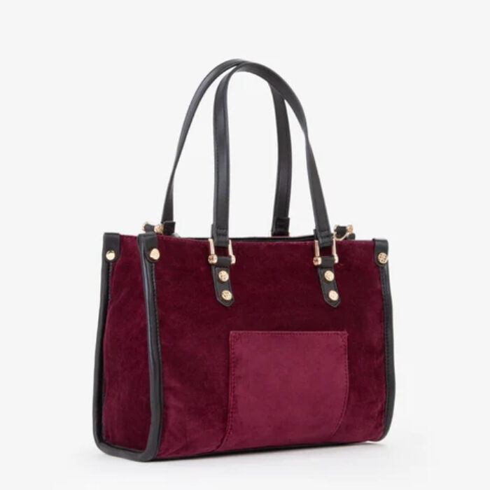 Bolso Shopper Melia Burdeos   2