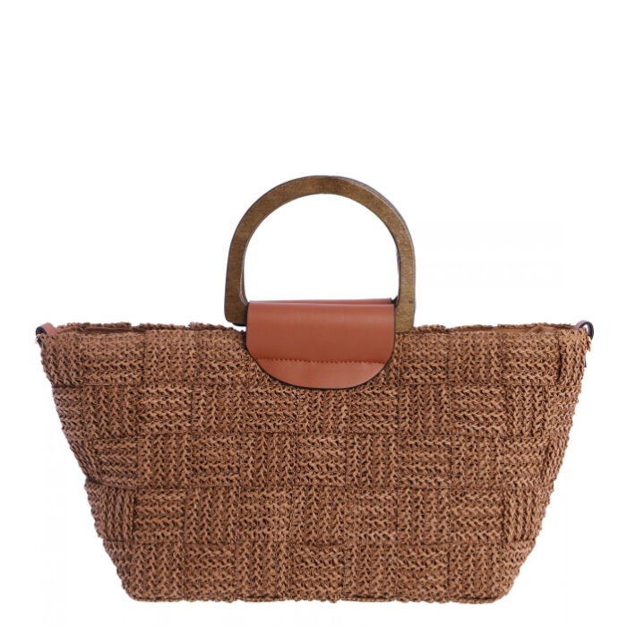 Bolso de Mano Parine Marr&oacute;n   3