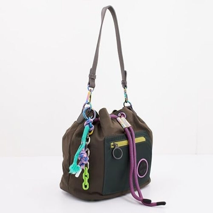 Bolso Bucket Deep Recycled Khaki   1