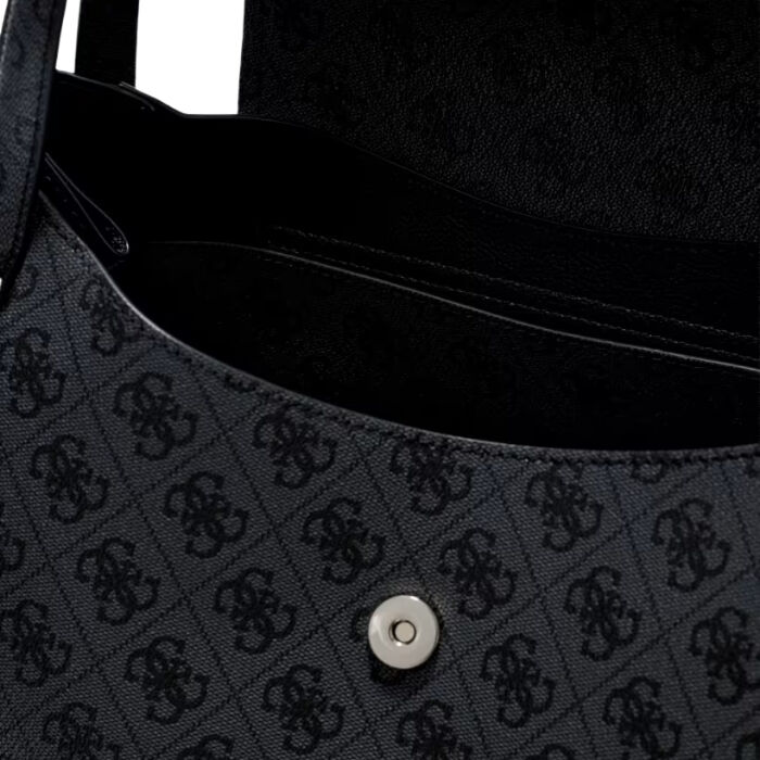 Bolso de Mano Coleen Flap Gris   3