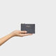 Monedero Tarjetero Kaos Mini Lines Gris Oscuro   3