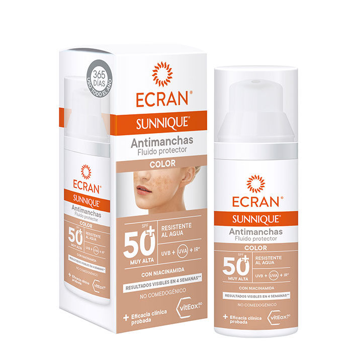 Sunnique Fluido Protector Color SPF50+  