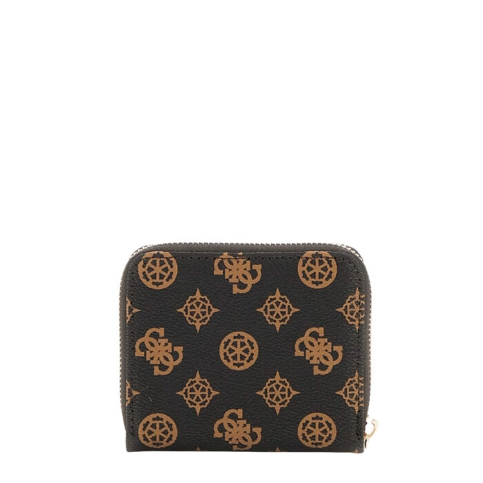 Cartera Laurel SLG Small Zip Marr&oacute;n   1